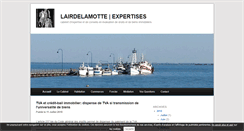 Desktop Screenshot of lairdelamotte-expertises.com